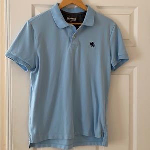 Express Medium blue Polo shirt